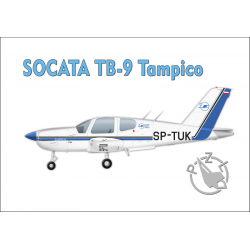 Magnes samolot TB-9 Tampico